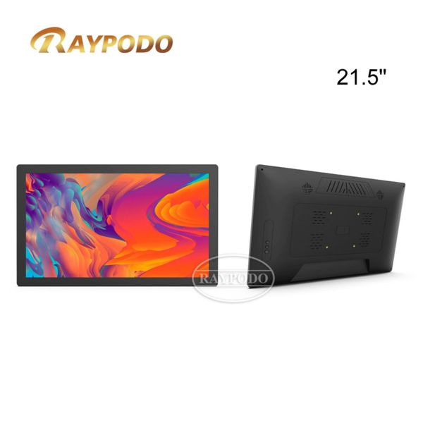Raypodo Fila RPD-HD2183T Software de sinalização digital interativo Varejo exibe Gerenciamento de Conteúdo Remoto RK3399 Android 8.1