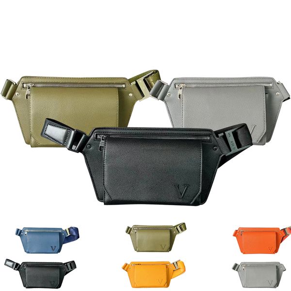 M57081 takeoff sling belt baguette bag Luxury designer Womens tote clutch Waist chest Cowhide handbags shoulder mens Waistpacks bags fanny p