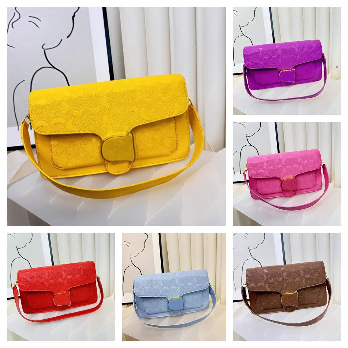 Designer Coas Sacoche Tote Bags Women Tabby Shoulder Evening Bag Luxurys Crossbody Shoulder Wallet HOBOS Purse Coa Satches Fashion chs Handbag Messe