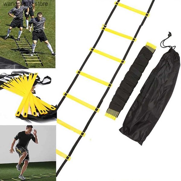Sports Toys Agility Ladder Football Training Speed and Balance Training Footwork Nylon Strap Jumping Ladder Football Training Energy Ladder