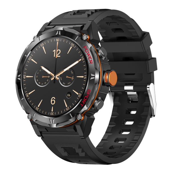 Smart Watch 2024 - 50-Day Battery Life, 120 Sport Modes, GPS Tracking, Health & Fitness Tracking, AI Smarts, Outdoor Adventure, Compatible w