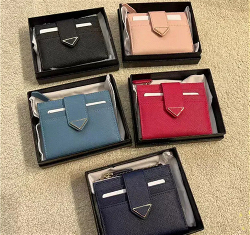 Women card holder designer wallet cardholder designer purse women genuine Leather Womens men Purses Mens Card Holder Credit Coin Mini Wallet wholesa