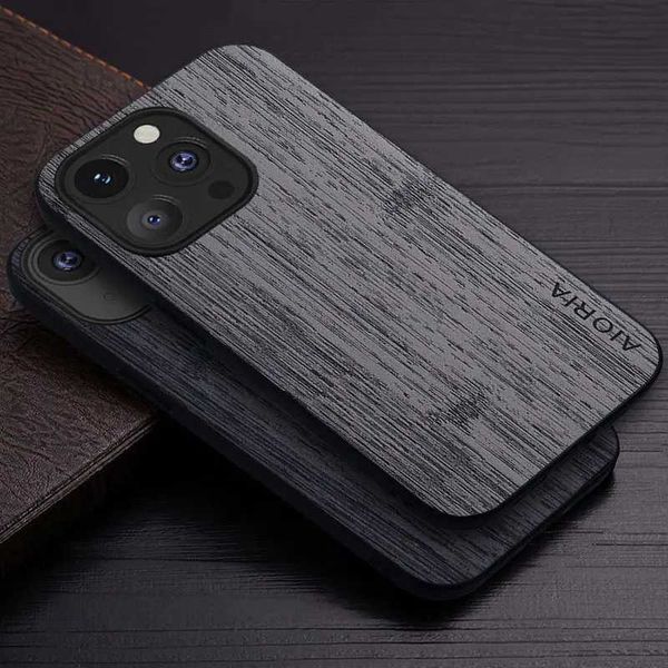 Suitable for iPhone 15 16 14 12 11 Pro Max Mini XR X XS Max Plus funda bamboo wood pattern leather cover luxury coque capa M241012