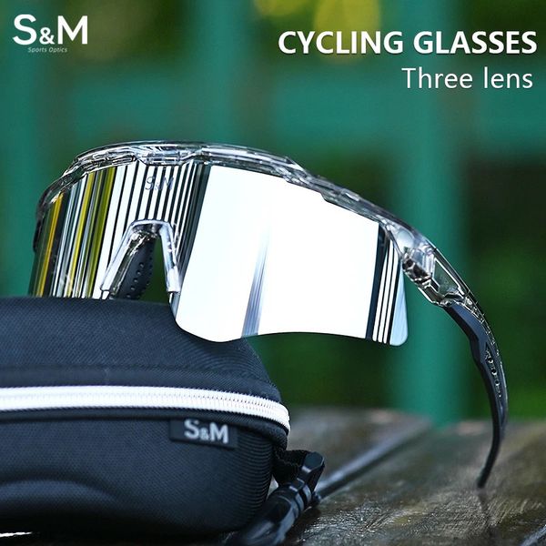 Polarized 3 Lens Men Women Cycling Fishing Sport Glasses Road Bike Racing Goggles Bicycle Running Driving Sunglasses MTB Eyewear 250107