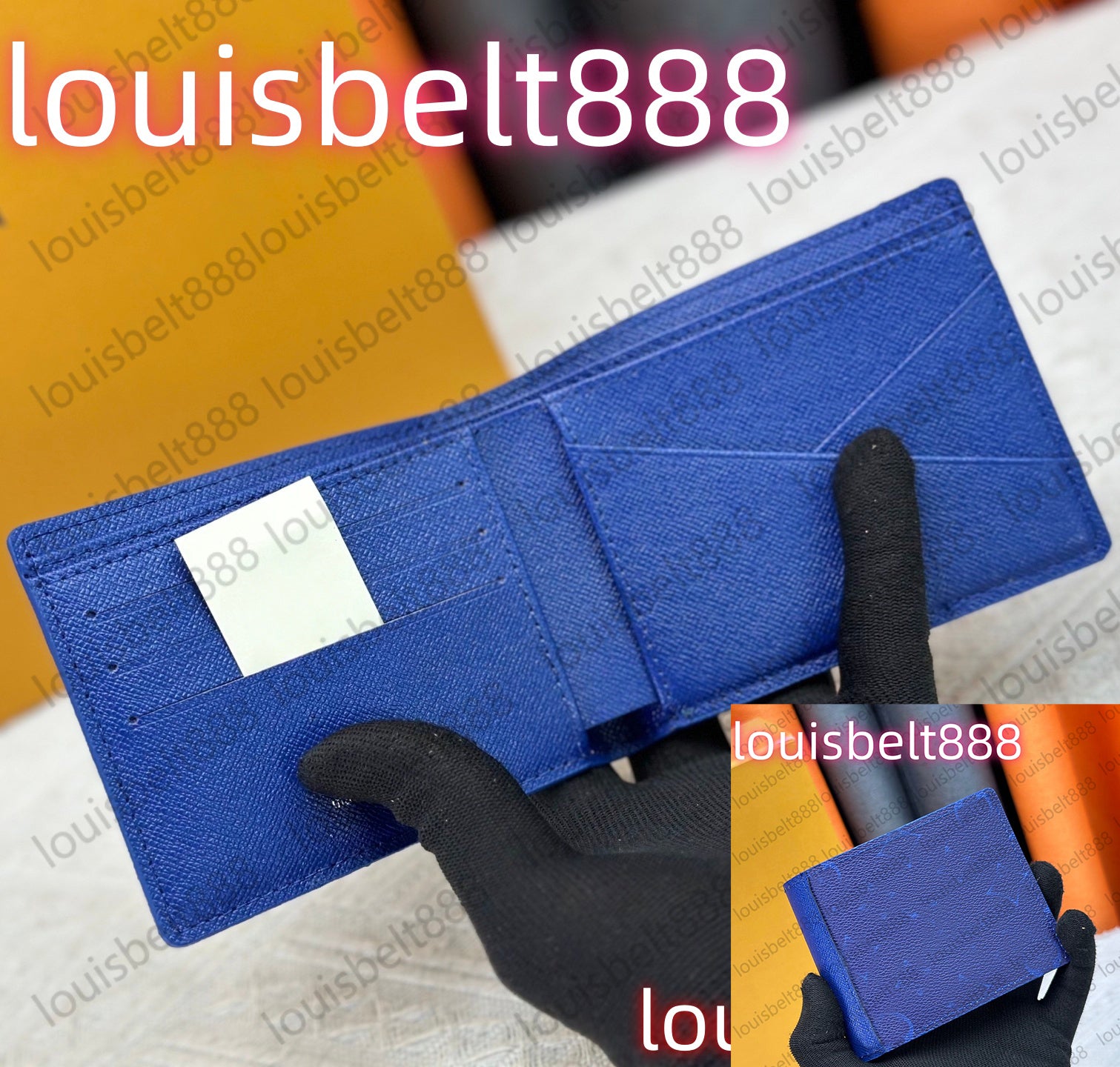 Designer Men&#039;s Wallet Leather Credit Card Holder High Quality Classic Cash Clip Coin Pocket Purse Business Double Fold Bestselling Wallets with