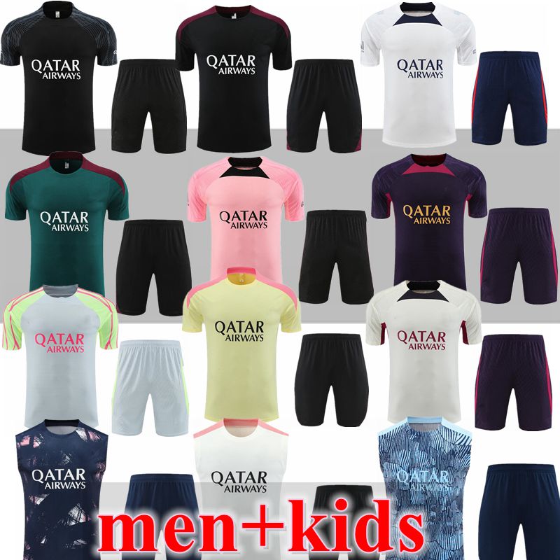24 25 26 Paris enfants Maillot fourth psges DEMBELE 2025 psgSoccer Jerseys training suit kids football Equipment uniforms VITINHA BARCOLA KVARATSKHE
