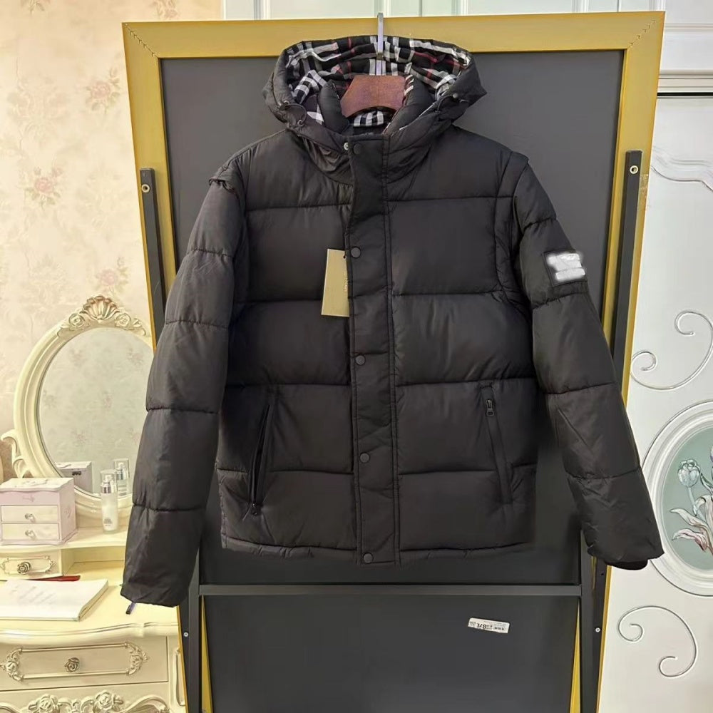 Designer Sleeves can be removed winter puffer jacket mens down jacket man women thickening warm coat Fashion parka gilet Outerwear outdoor jackets w