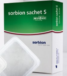 sorbion sachet Hydroactive Wound Dressing, 4" x 4", 10 Each - Box