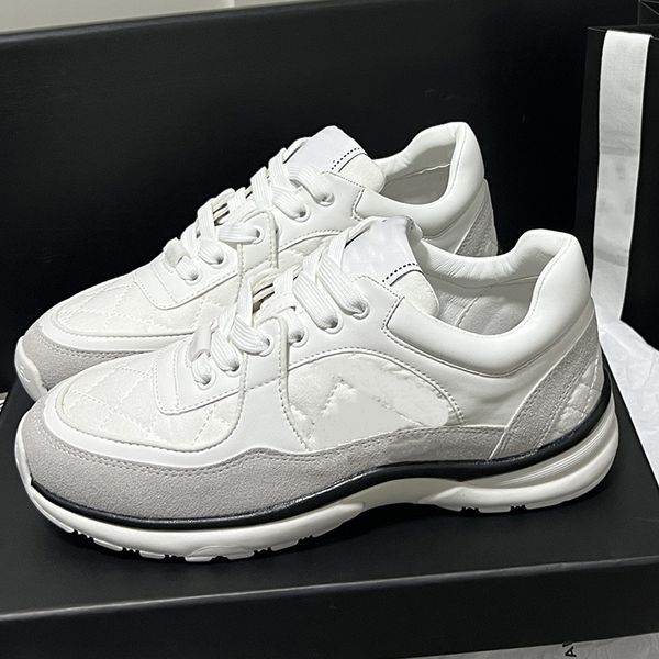 2023 Summer New Small Fragrant Style Thick Sole Heightened Lace up Small White Shoes Womens Versatile Colored Casual Sports Shoes