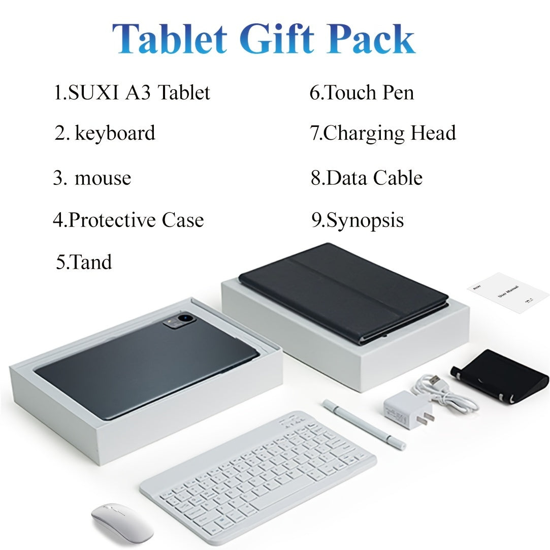 TEMU Tablet Pc 14 Support Dual Sim Card Calling 12gb Rom 128gb 1tb Expandable Storage Card -core T606 Entertainment Office Gaming Pc Computer Tablet