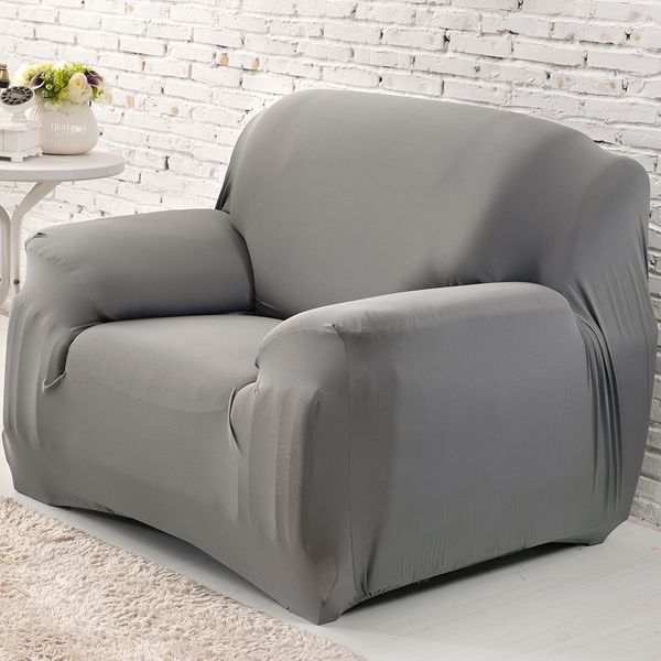 Elastic Solid Color Sofa Covers for Living Room Sofa Cover Corner Couch Cover Slipcover ArmChair Protector 1-2-3-4 Seater