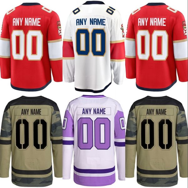 Barkov Jersey Bennett Boqvist Lun Reinhart Tkachuk Samoskevich Ekblad Schmidt Bobrovsky Custom Hockey Jerseys Mens Womens Youth Any Name Num