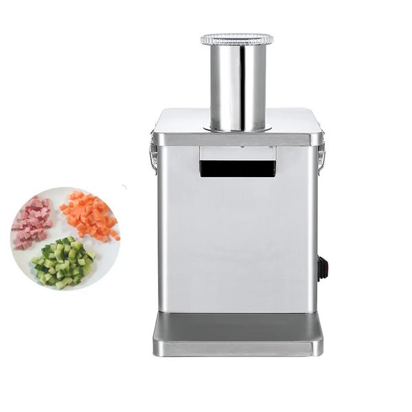 Fruit Vegetable Cube Cutting Machine Electric Dicing Machine Potato Onion Slicer Machine Vegetable Carrot Banana Chips Dicer