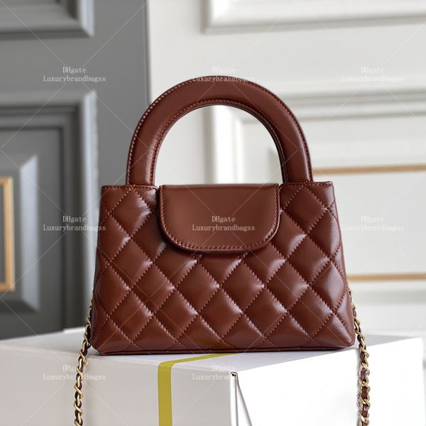 Mini Shopping Bag Designer Women Handbag Crossbody Bag Top Mirror Quality Calfskin Evening Bag With Box 24C27A