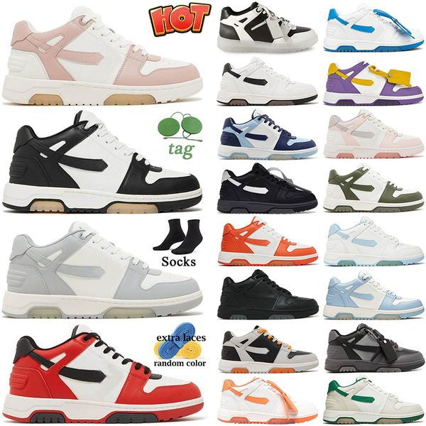 2024 Casual Shoes Designer Out Of Office Sneaker for Women Men Shoes White Shoes Whitesneakers Womens Mens Casual Offes Trainers Low Flat Pl