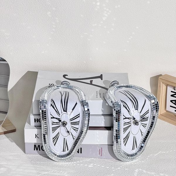 Lava Disc Clock Fashionable Home Decoration Lava Wall Clock Disc Ball Decoration Lava Clock Decoration Office Desk 241212