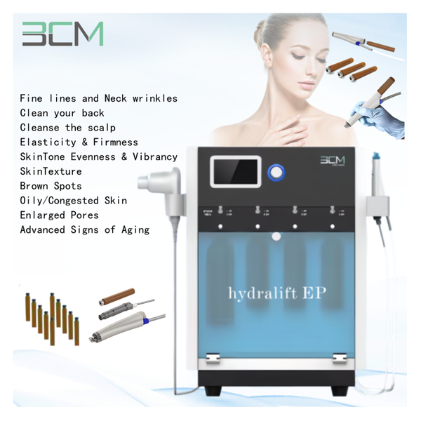 Newest Beauty Machine Skin Care Aqua Facial Device Oxygen Bubble Machine Hydralift Ep Beauty Hydro Facial Machine