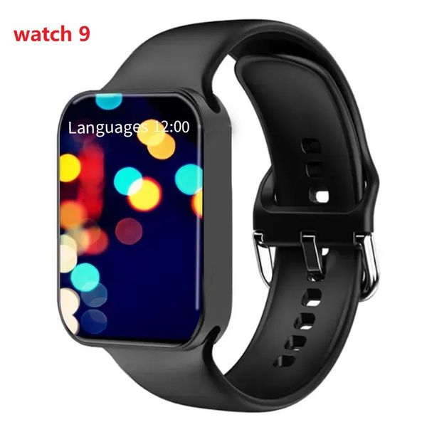 2024 Smartwatch For Apple watch Ultra 2 Series 9 49mm Smart Watch marine strap smartwatch sport watch wireless charging strap box Protective