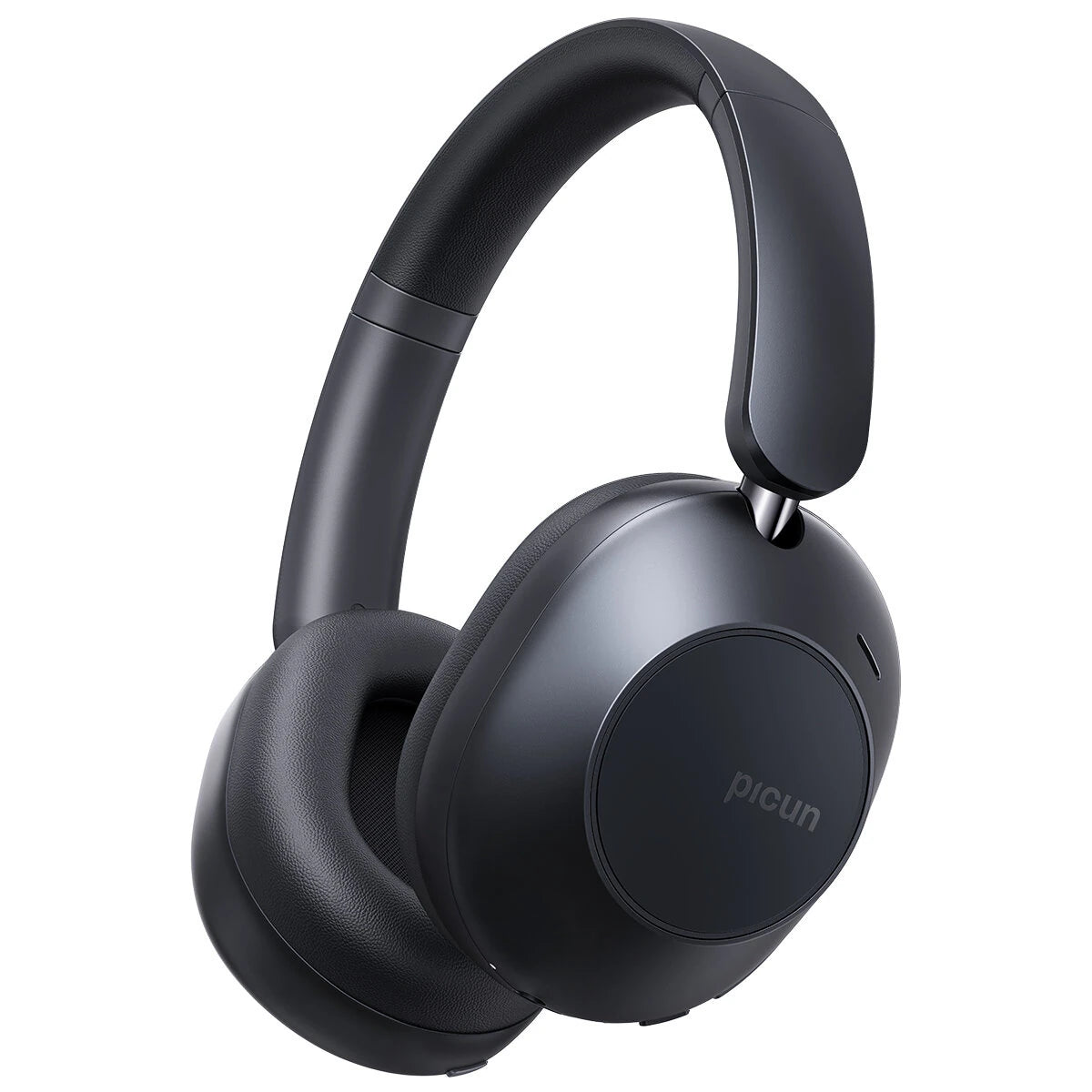 Picun F6 Wireless bluetooth Headset ANC Headphone -50dB Active Noise Cancelling 45mm Dynamic Drivers 120H Playtime Low G