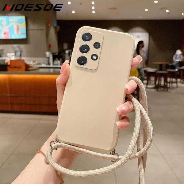 New Arrival Suitable for Galaxy S24 S23 S22 Ultra S21 S24 FE A52 A53 A54 A55 A16 5G S25 Ultra TPU silicone lanyard box cross strap cover Z24
