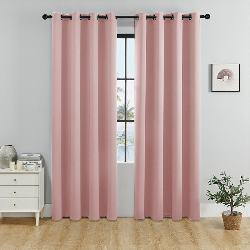 YL-36616 Shaoxing finished curtain full light-proof sunscreen high-precision foreign trade curtains wholesale