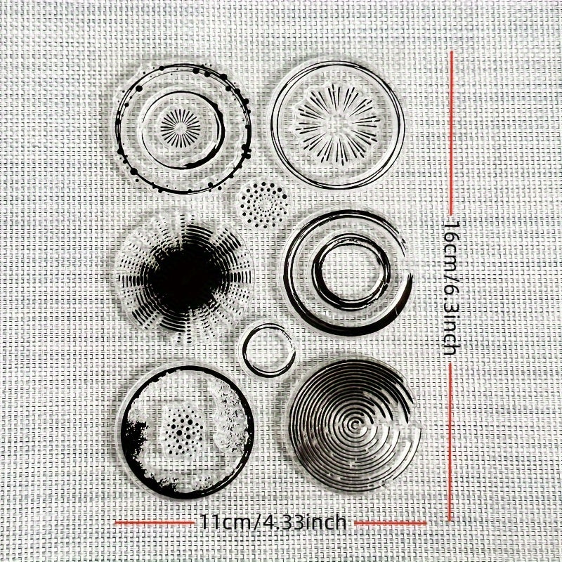 TEMU Clear Stamps For Card Making - Diy Scrapbooking, Albums, Journals, Home Decor - Suitable 14+ - Made Of Silicone