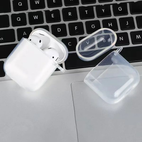 for AirPods Pro 2 Air Gen 3 AP3 AP2 H1 Chip Transparency Metal Hinge Cases Wireless Charging ANC Bluetooth Headphones pk Pods 2 AP Pro AP2 W