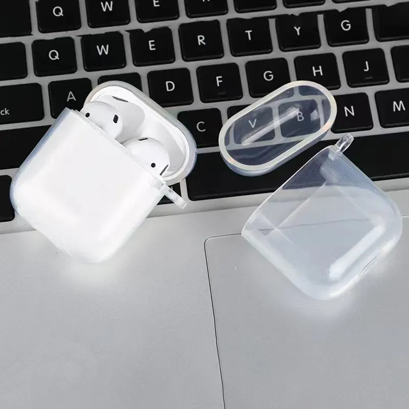 for AirPods Pro 2 Air Gen 3 AP3 AP2 H1 Chip Transparency Metal Hinge Cases Wireless Charging ANC Bluetooth Headphones pk Pods 2 AP Pro AP2 W1 Earbud