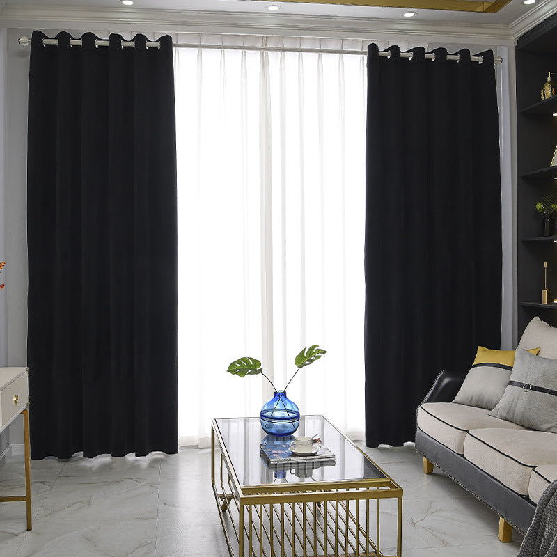 A806 chenille romantic fireworks modern light luxury curtain fabric full blackout Shaoxing Keqiao curtain manufacturer sent to finalize