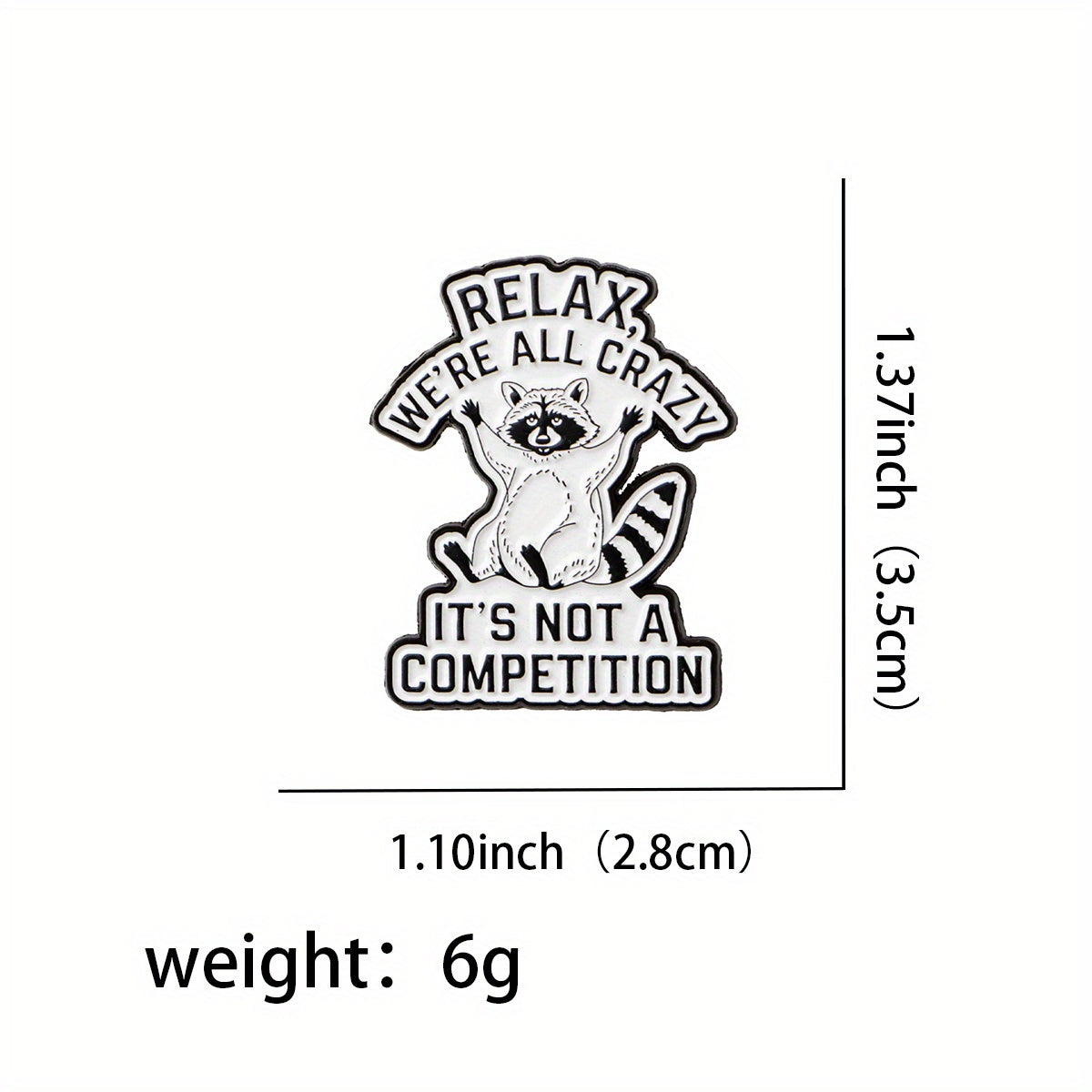 TEMU 1 Piece Of Stylish Enamel Pins And Brooches For Decorating Backpacks And Bags, Perfect As A Gift For .