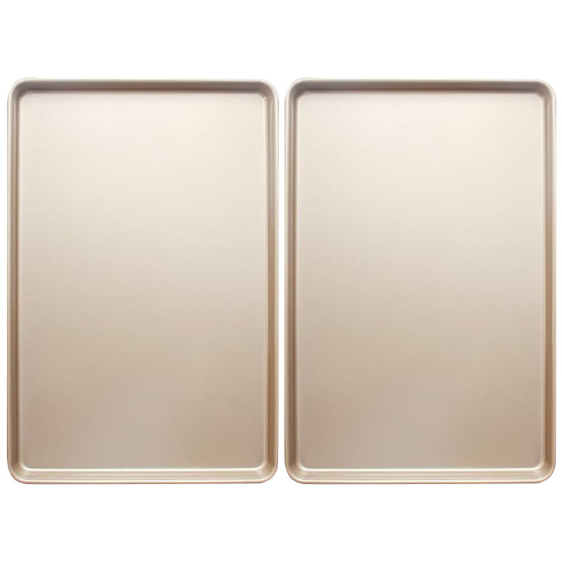TEMU 59- 5000 Chef Lang Set, 2pcs Cake Pan, 11.8 "x 17.5" Cookie Sheet, Cookie Sheet Pan, Bake And Bake The Sheet For Commercial Or Home Use