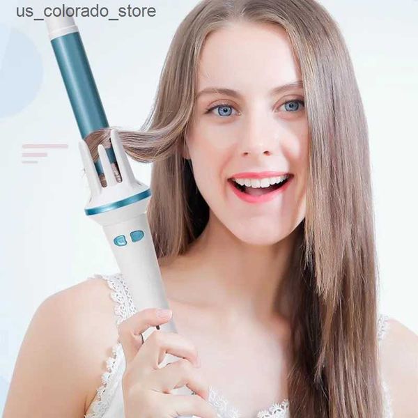 Colinhos de cabelo alisadores Automático Curling Iron Professional Curador de cabelo rotativo CARECIMENTO DE CARELHO DE CABELO DE CABE