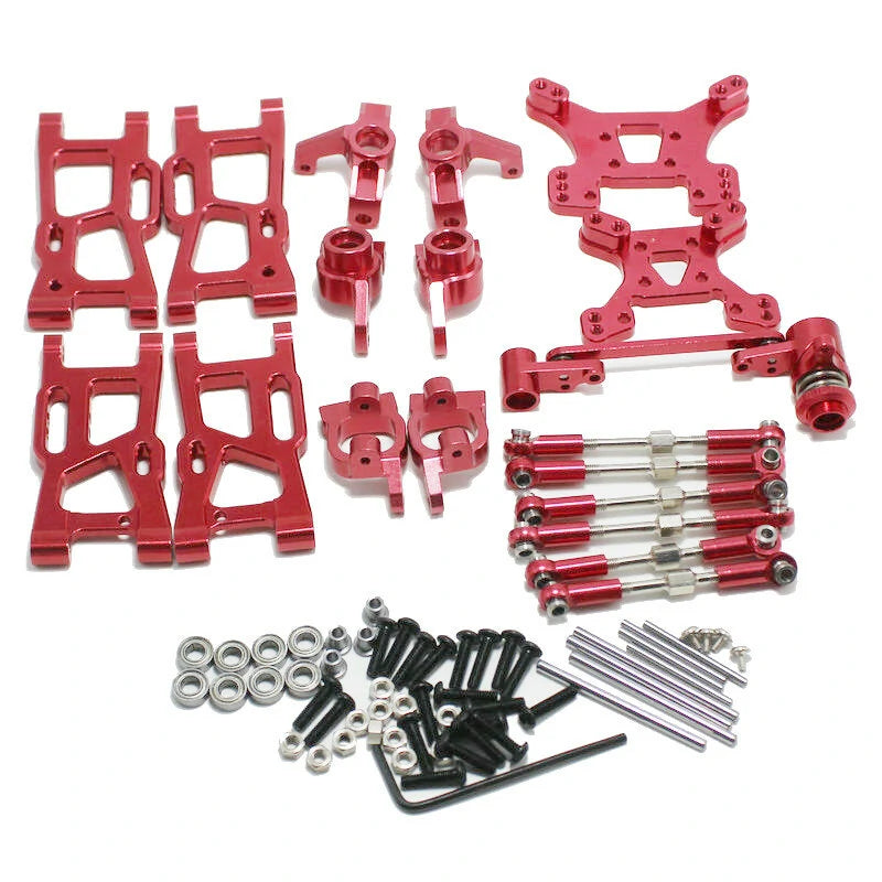 Wltoys 144001 144010 124019 124017 124018 1-14 Metal Upgrade Swing Arm Steering Seat Rear Wheel Seat C Seat RC Car Parts