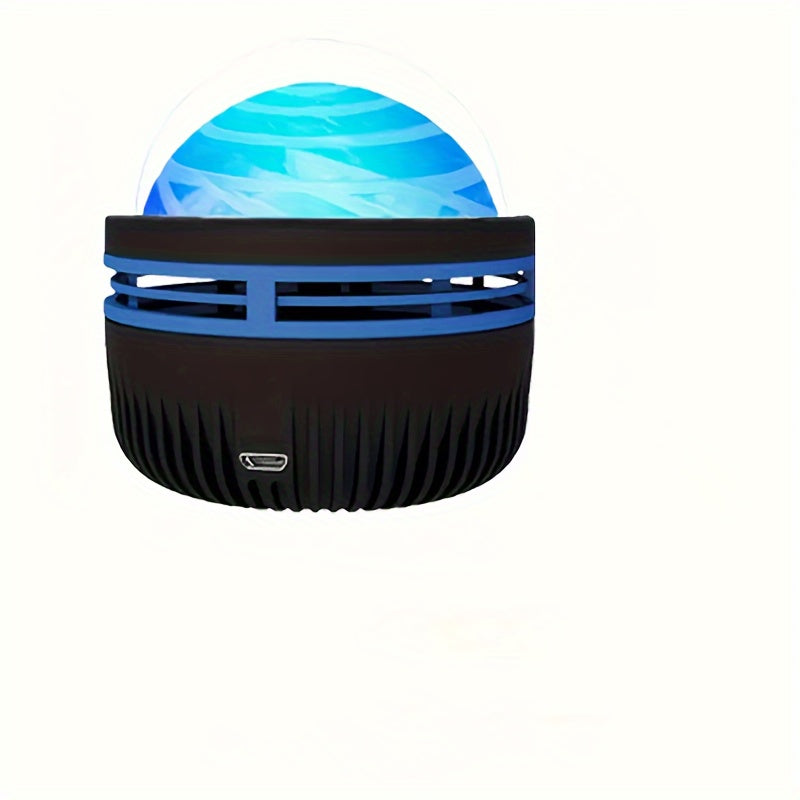 TEMU 1pc Star Projector, Projector, Spiral Bedroom Night Light Projector, Room Decor, Christmas Gift, Valentine's Day Gift Camping Wedding Decor