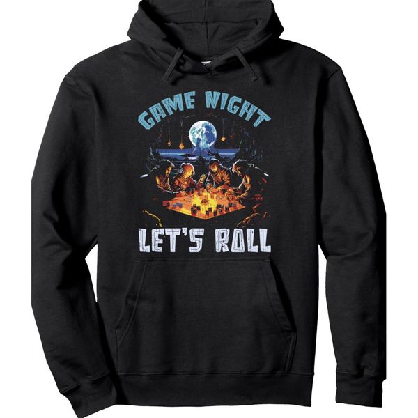 Hoodie for Mens Womens RPG Gaming Role Playing D20 Tabletop Games Funny RPG Gamer Pullover Hoodie Graphic Hoodies sweatshirt Handsome and wa