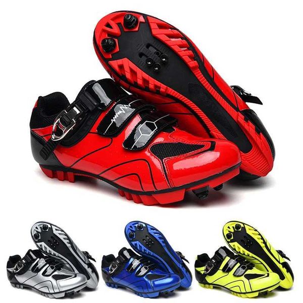 Mens cycling shoes outdoor self-locking road professional racing shoes mountain bikes Mtb bikes womens sports shoes Y240926