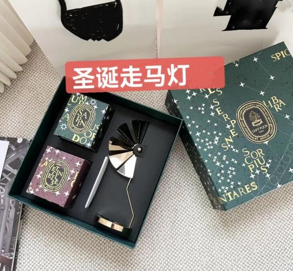 70g x2 Candles Christmas Gifts Set Luxury Dip Collection Scented Fragrance Per Birthday Wedding Party Favors Home Decorations Drop Delivery