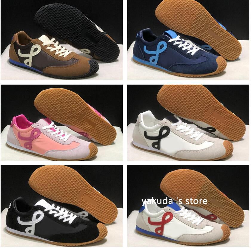 Ballet Runner 2.0 Running Shoes Sneaker Soft Calfskin Cinnamon La Potente Tendencia en Zapatillas De Este online store yakuda Dropshipping Accepted