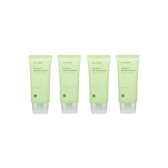 face republic - Calming Care AHA-BHA Moisturizer - 50ml (4ea) Set