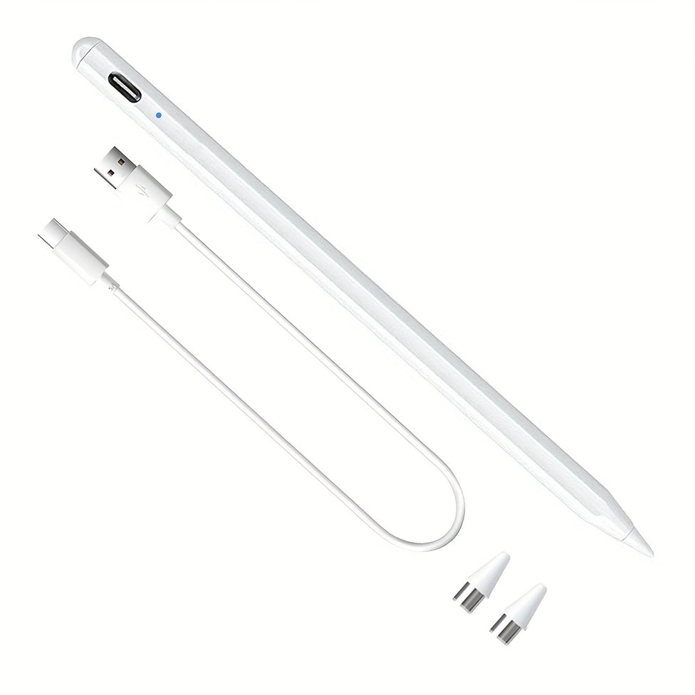 TEMU Stylus, Active Capacitive Pen Compatible With Ios And Phones-tablets, Dual-screen Charging Handwriting Pen, Suitable For A-pple- Tablets,
