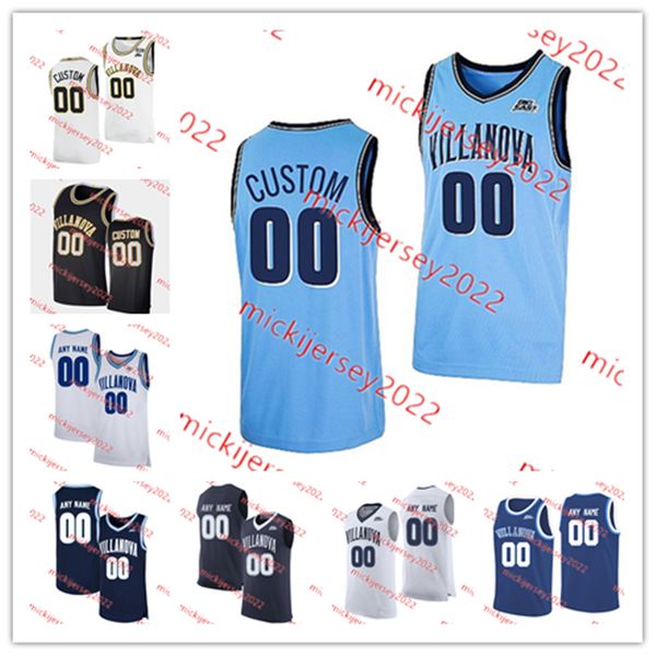 Enoch Boakye Villanova Wildcats Basketball Jersey 20 Malcolm Thomas 33 Matthew Hodge Custom Stitched 10 Angelo Brizzi Collin O&#039;Toole J.