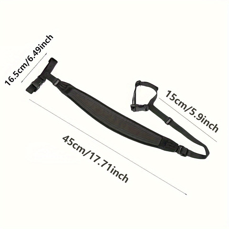 TEMU Heavy-duty Camera Tripod Strap - Non-slip Footrest With Elastic Support, Compatible With Dslr, Mirrorless, Videocams - Stable Photography Strap