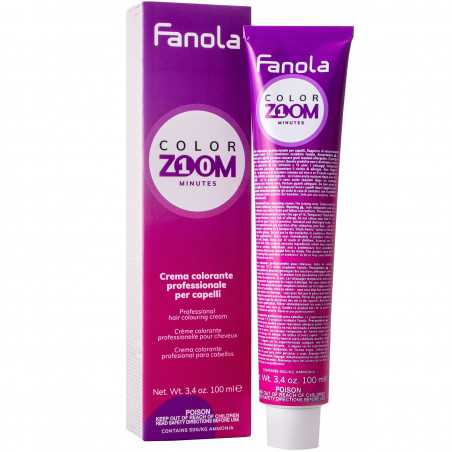 Fanola Color Zoom hårfärgning kräm hel palett 100 ml 4.0 Chestnut