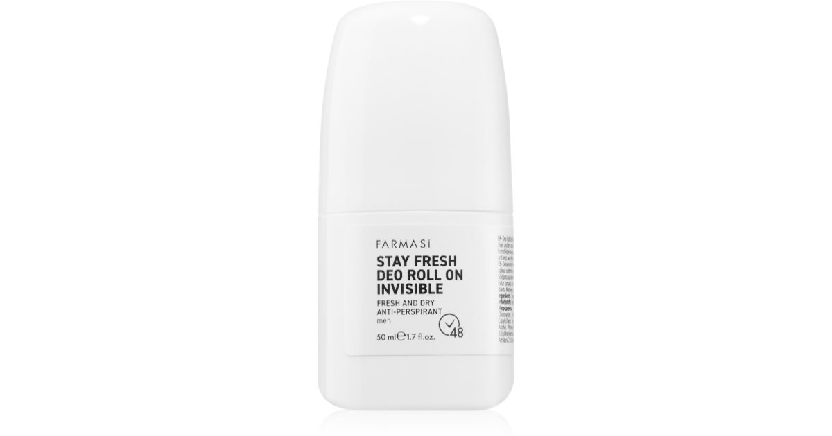 Farmasi opphold Fresh Roll-On Deodorant for Men 50 Ml