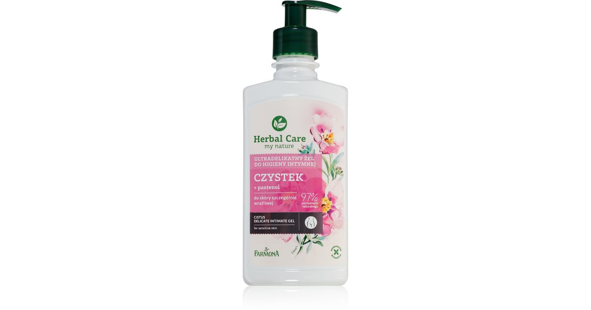 Farmona Ingrijire pe baza de plante Cistus Gel delicat pentru igiena Intima Pentru piele sensibilă 330 ml