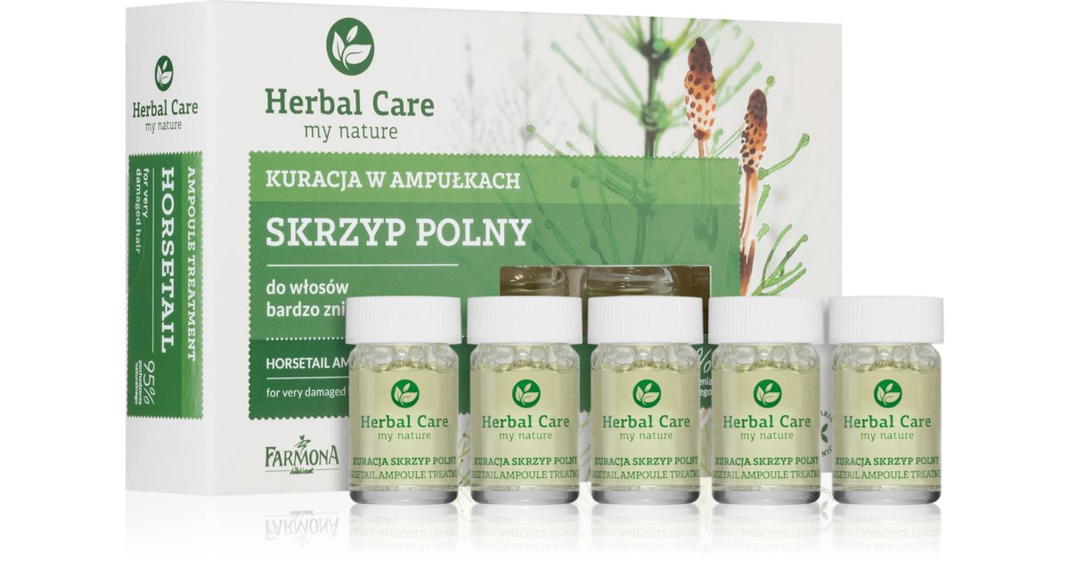 Farmona Herbal Care Intensivbehandlung für stark geschädigtes Haar 5 x 5 ml