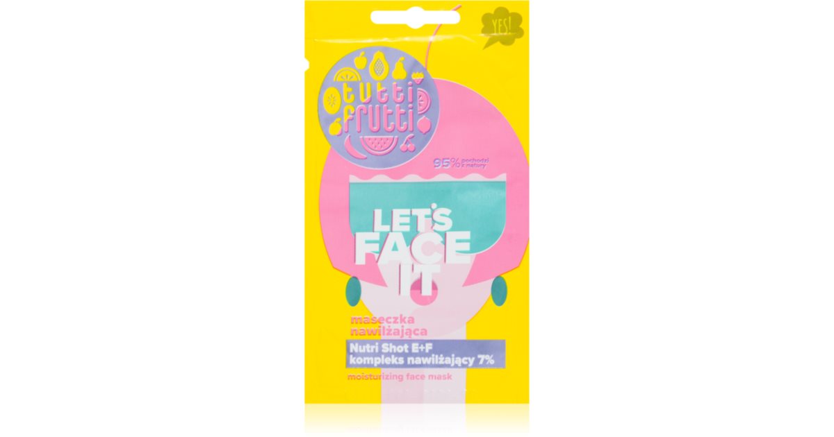 Farmona Tutti Frutti Let's face it hydrating face mask 7 g