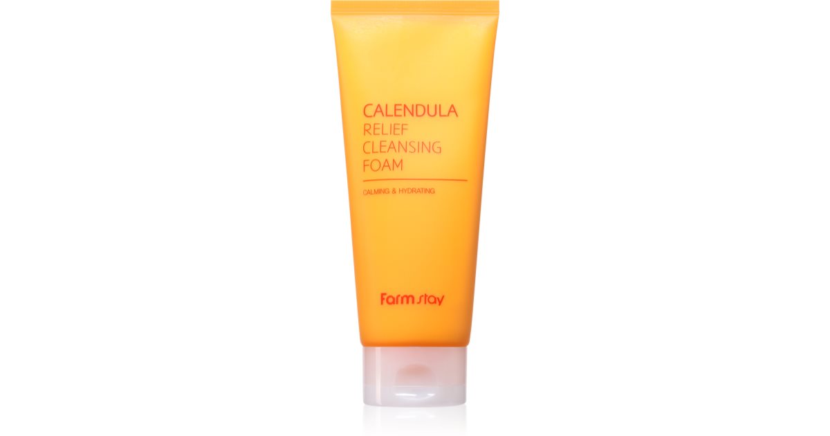 Farmstay Calendula Mousse Soothing Cleanser 180 Ml
