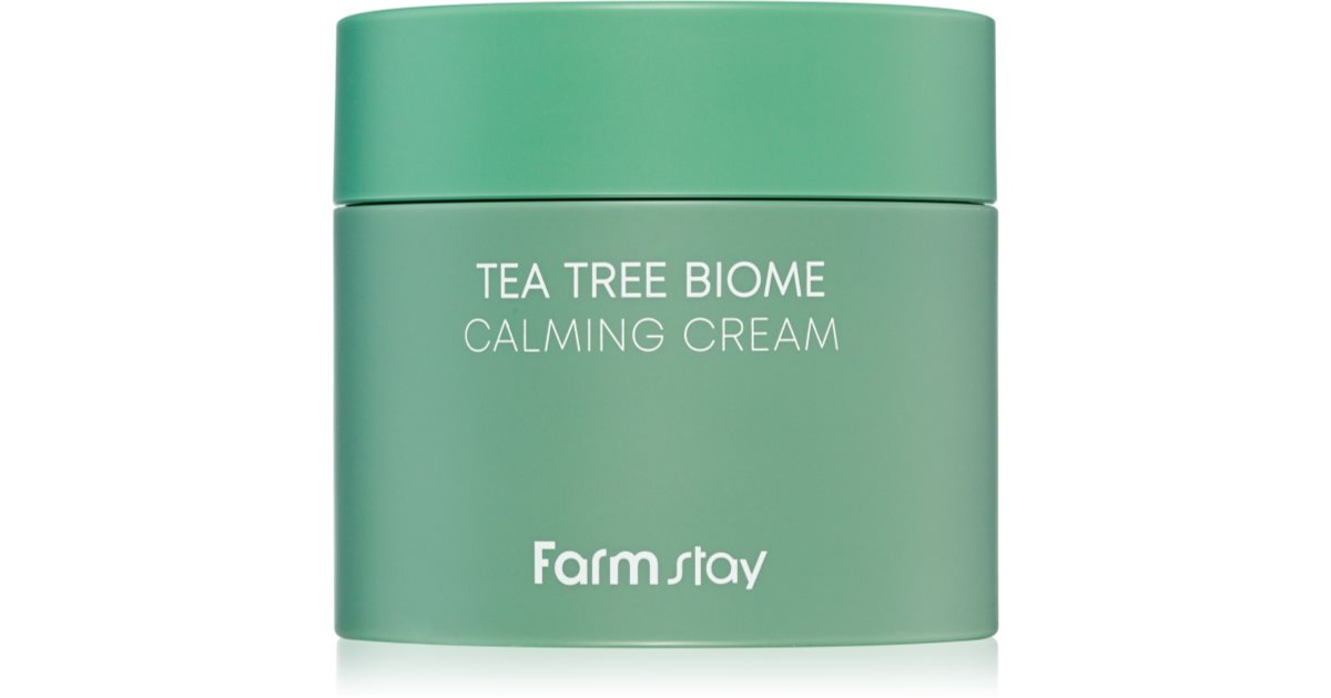 Farmstay Tea Tree Biome beroligende creme med teplanteekstrakt 80 ml