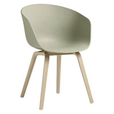 Hay - Fauteuil About a chair - Vert - Polypropylène recyclé - Designer Hee Welling
